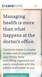 Mobile Screenshot of carezone.com